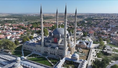 Restoration works of Selimiye Mosque are nearing completion
