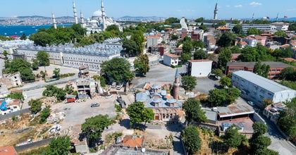 StoneArchive Virtual Tour - MOLLA GÜRANİ MOSQUE/VEFA CHURCH MOSQUE/MOLLA ŞEMSEDDİN MOSQUE